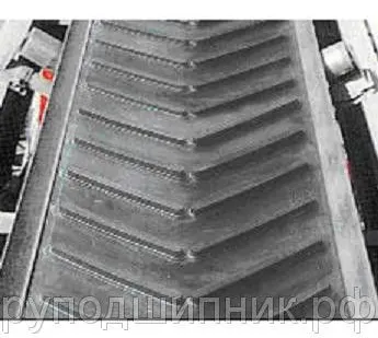 фото Конвейерная лента шевронного типа