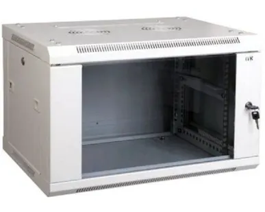 фото LWR5-12U66-GF (черный) Шкаф телекоммуникационный 19", дверь стекло