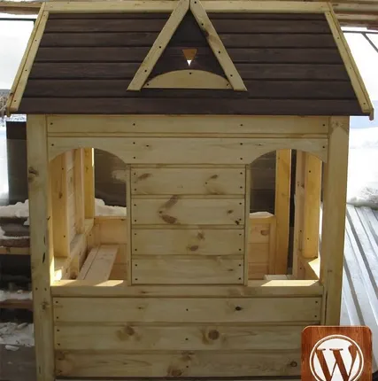 Фото №0 Детский домик "Теремок"