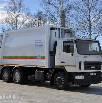 Фото №0 Мусоровоз МК-3449-10 NEW на шасси МАЗ-6312В9-429-012 (б/у кузов, портал, СА
