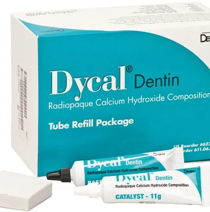 Фото №0 Dycal ivory (Дайкал) (база 13 гр катализ 11 гр) Dentsply