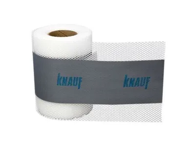 фото Лента гидроизоляционная сетчатая 10000*120/70 Кнауф