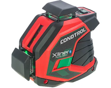 фото Лазерный уровень Condtrol XLiner Pento 360G Kit с зелёным лучом