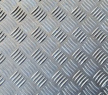 фото Лист алюминиевый рифленый квинтет АМг2Н2Р 2х1500х3000 мм ГОСТ 21631-2019