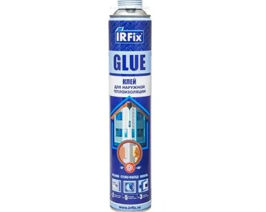 фото Клей-пена для пенополистирола всесезонная IRFIX GLUE 800 мл