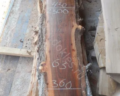 фото Слэб карагач сухой 63 мм № 1324 63х450х2300