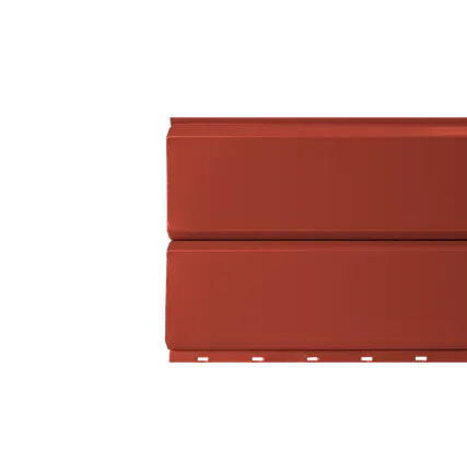 Фото №0 Сайдинг Кровля Сервис Брусnika Медно-коричневый 0,45 мм Полиэстер