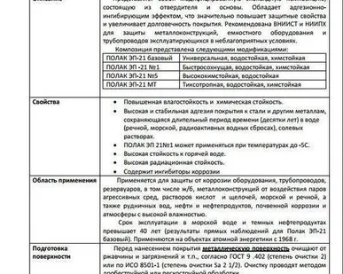 фото Полак ЭП 21 эмаль