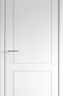 фото Межкомнатные двери ALBERO "Нео-Классика-2" Эмаль Белый/защелка магнитная (ДГ)