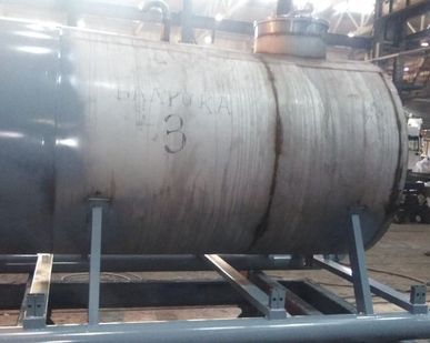 фото Резервуар стальной на санях РГС-25