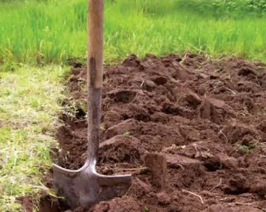 фото Перекопка огородов.