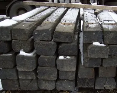 фото Шпалы железобетонные