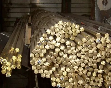 фото Шестигранник латунный ЛС59-1 №30 ДШГПП