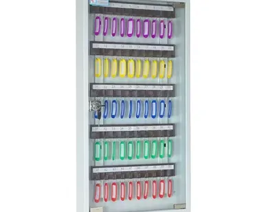 фото Ключница КЛ-50С со стеклянной дверкой (без брелков)