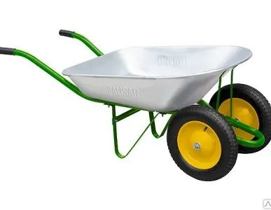 фото Тачка садово-строительная PALISAD, усиленная, грузоподъемн. 200кг, объем 90