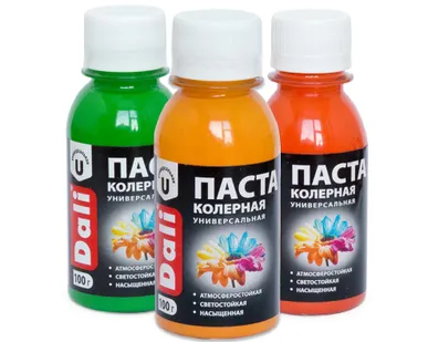 фото Паста колер  0,1л РОГНЕДА DALI унив бирюзовый (8) (под заказ) П '
