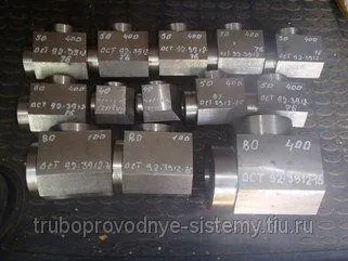 фото Угольник Ду125 ОСТ 92-3912-76 на Ру до 40 МПа