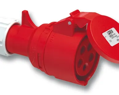 фото Розетка переносная силовая 32A, 3P+N+E, 380V, IP44 225-6 PCE