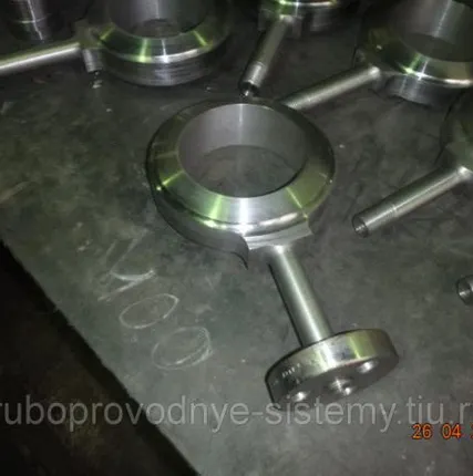 Фото №0 Отвод линзовый с фланцем Ду 25х6 мм ГОСТ 22808-83 на Ру до 63 МПа