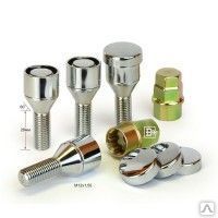 фото Болты секретные M14x1,5x28 хроом сфера, вращ.кольц