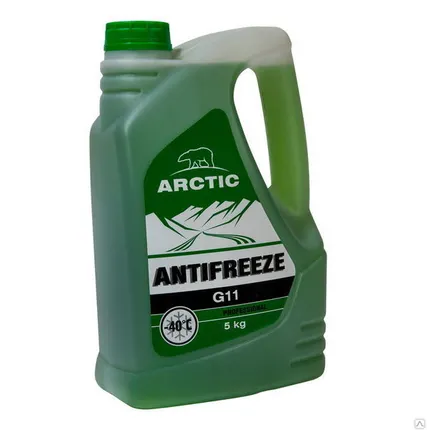 Фото №0 Антифриз зеленый "Arctic" 5 кг.