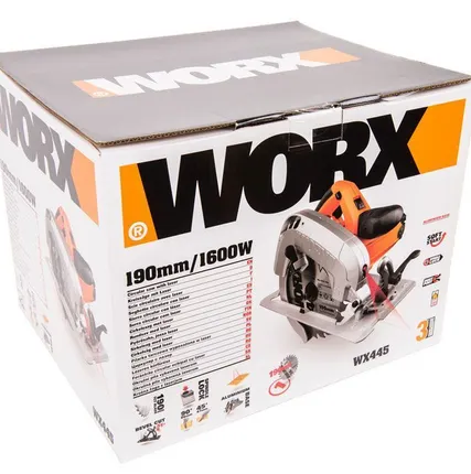 Фото №4 Дисковая пила циркулярная Worx WX445