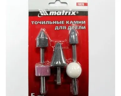 фото Точильные камни для дрели 5шт MATRIX MATRIX