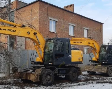фото Аренда колесного экскаватора Hyundai R170W-7, Ростов-на-Дону