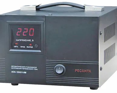 фото Стабилизатор напряжения Ресанта АСН-1500/1-ЭМ