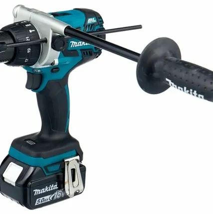 Фото №0 Аккумуляторная ударная дрель-шуруповерт Makita DHP481RTE