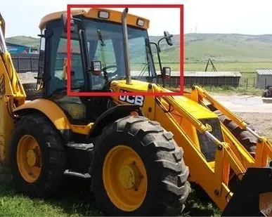фото Стекло лобовое для JCB 3СХ-4СХ 2005