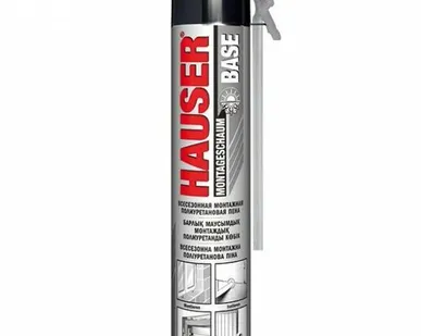 фото Пена монтажная Hauser BASE полиуретановая всесезонная 400 мл 92540