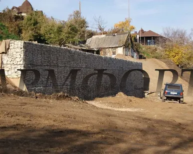 фото Конструкции из габионов