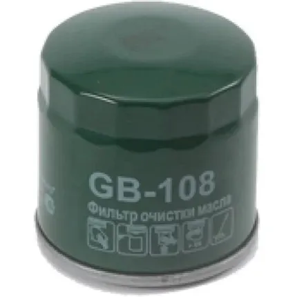 Фото №0 Фильтр масляный BIG FILTER GB-108 (W712/75, LC-1502, SM105) CHEVROLET / OPEL
