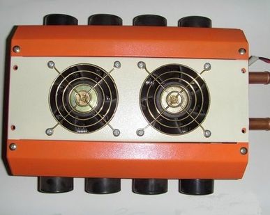 фото Отопитель салона 4 отв. 12V 2525