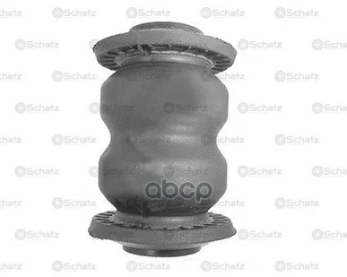 фото Сайлентблок (центральный) MICRA 03-10, NOTE 06-13, CLIO 05-12, MODUS 04-14 Schatz арт. S26617