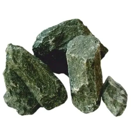 Фото №0 Камень ДУНИТ колотый 20 кг (коробка)