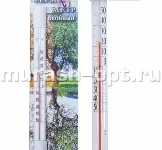 фото Термометр оконный "Стандарт" D18мм L210мм (100)
