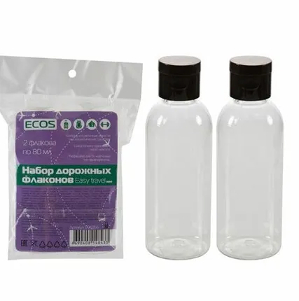 Фото №0 Набор дорожных флаконов ECOS Easy travel mini 006956