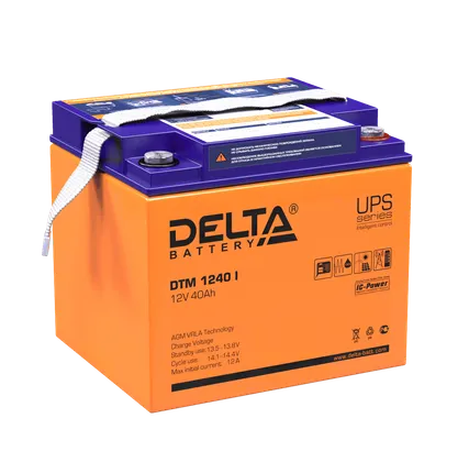 Фото №0 Аккумулятор Delta DTM 1240 I