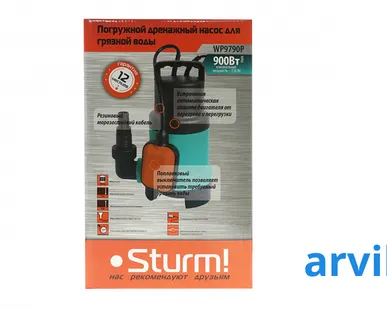 фото Насос погружной дренажный Sturm! WP9790P