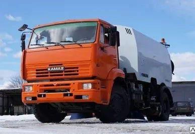 фото Подметально-уборочная машина FAUN SIMPAJET 6 на КамАЗ-53605