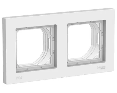 фото Рамка 2-м AtlasDesign Aqua IP44 бел. SE ATN440102