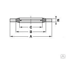 Фото №0 Самоуплотняющ.кольцо 36,00х29,00х27,20х2,00, центрированное для М27