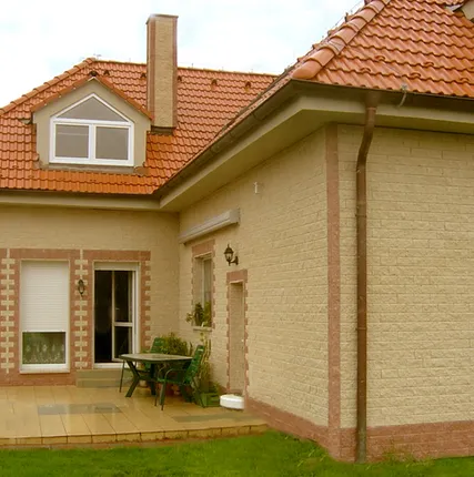 Фото №0 Фасад под кирпич.Навесной декоративный кирпичный фасад Novabrik(Новабрик)