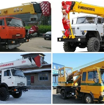 Фото №2 Аренда Автокрана 5 тонн, 25 тонн, стрела 22 и 28 метров.