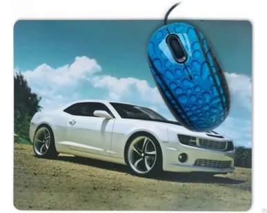 фото Компьютерная  мышь CBR Sport Car (Мышь сувенирная + коврик)