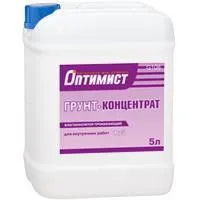 Фото №1 Грунт-концентрат Оптимист, для наружных и внутренних работ, 10л