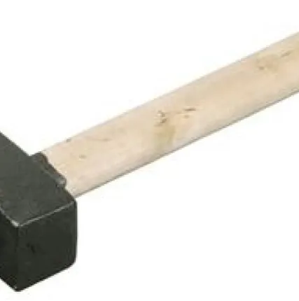 Фото №0 Кувалда, 3000 г, кованая головка, деревянная рукоя Без ТМ