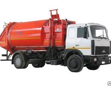 фото КО-449-35 на шасси МАЗ 5340В5-8425 Мусоровоз Евро-4